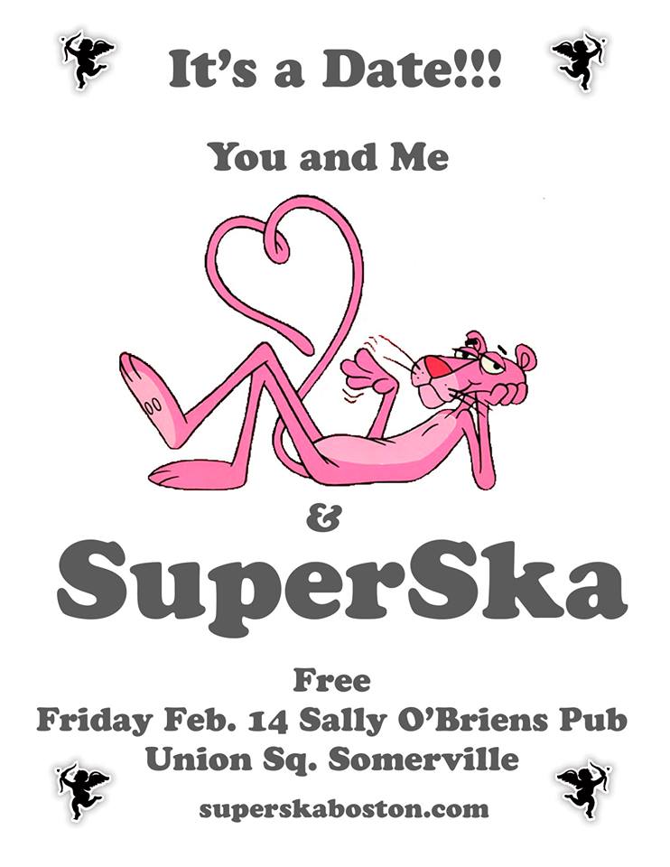 Superska Valentine's Day Flyer | Boston Ska