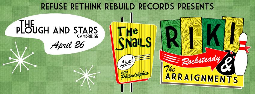 The Snails | Riki Rocksteady | Plough and Stars