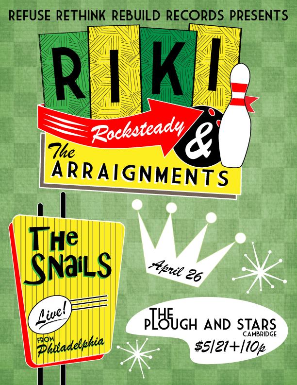 The Snails | Riki Rocksteady | Plough and Stars