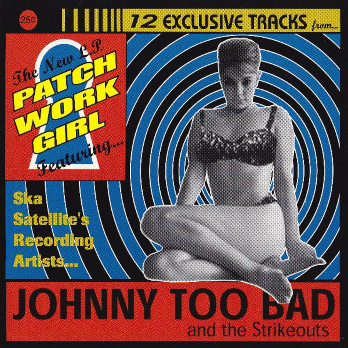 Johnny Too Bad and the Strikeouts Patchwork Girl Album Cover