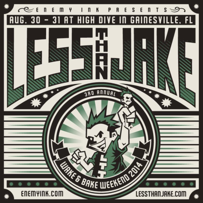 Free Download: Less Than Jake Wake & Bake Weekend 2014 Sampler