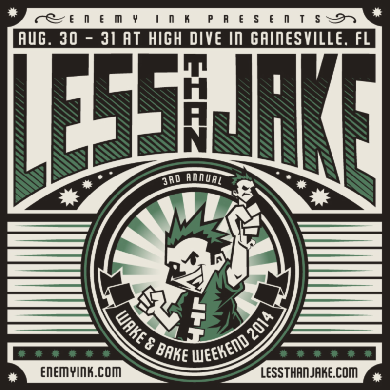 Less Than Jake Wake and Bake Sampler