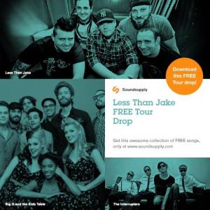 less than jake sound supply tour sampler