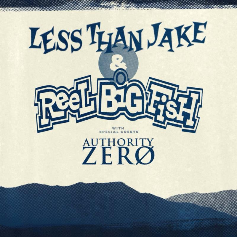 2015 Reel Big Fish Less Than Jake Authority Zero Ska Punk Tour