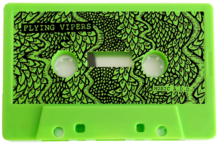 The Flying Vipers' "Green Tape" is available on limited edition cassette