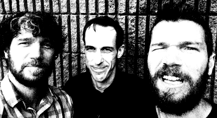 Black and white photo of the band Flying Vipers