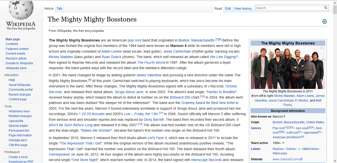 bosstones wikipedia