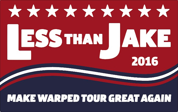 LTJ make warped tour great again Tshirt