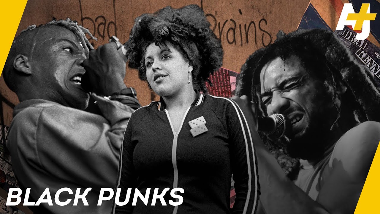 Banner for AJ+ Video about history of black punk rock