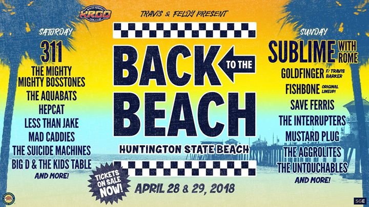 back to the beach ska festival header graphic